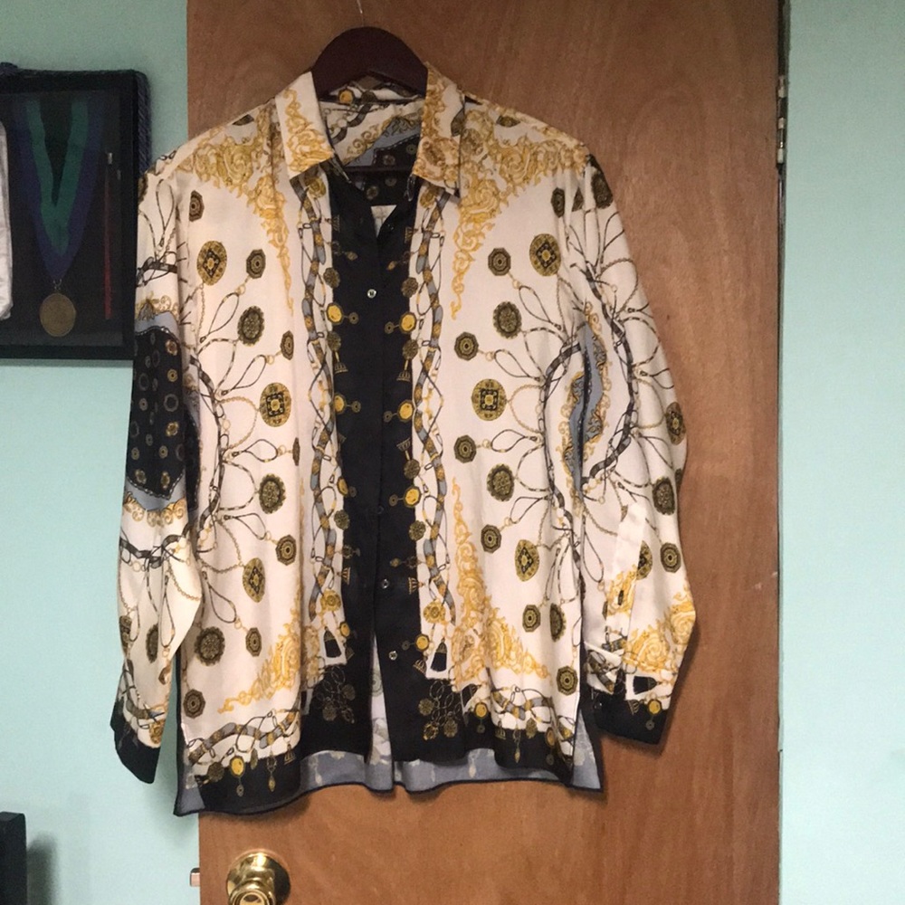 Zara chain blouse